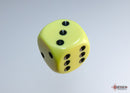 Chessex Opaque 16mm Pipped d6 Standard Dice Collection - Classic Colors - Available Individually