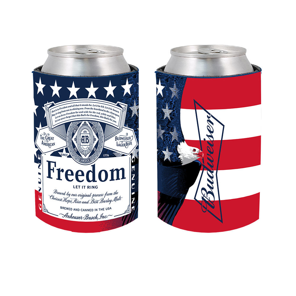 Fourth of July America koozie fits all Slim seltzer cans, regular beer soda  can koozie, beer bottle koozie, flag koozie, all in one koozie