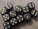Chessex Opaque 16mm Pipped d6 Standard Dice Collection - Classic Colors - Available Individually