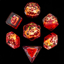 Pumpkin Patch Polyhedral Dice Set – 7-Dice Halloween Edition