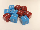 Mechanics Dice d6 | What's Wrong with Your Car Dice 6-Sided 16mm Diagnostic Dice