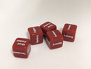 Mechanics Dice d6 | What's Wrong with Your Car Dice 6-Sided 16mm Diagnostic Dice
