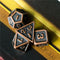 Copper Mini Metal Dice Ancient Effect | (10mm to 15mm) 7-Dice Udixi RPG