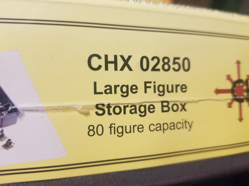 Large Figure Storage Box (80 figure capacity) - Precision-Crafted for 25mm Humanoids