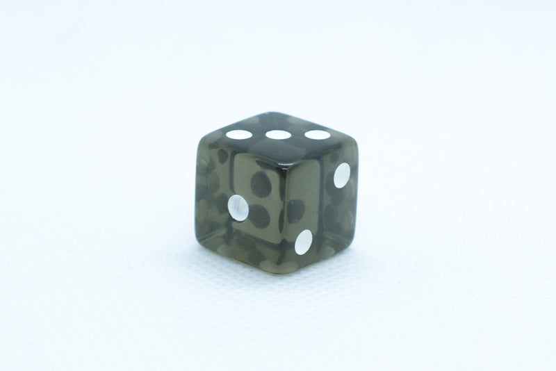 Square Corner 16mm Translucent Dice (Red/Orange/Yellow/Green/Blue/Purple) *sold by the piece
