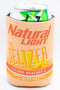 Natural Light Seltzer Cooler  Fits 12 oz Aluminum Can Coozie Aloha Beaches