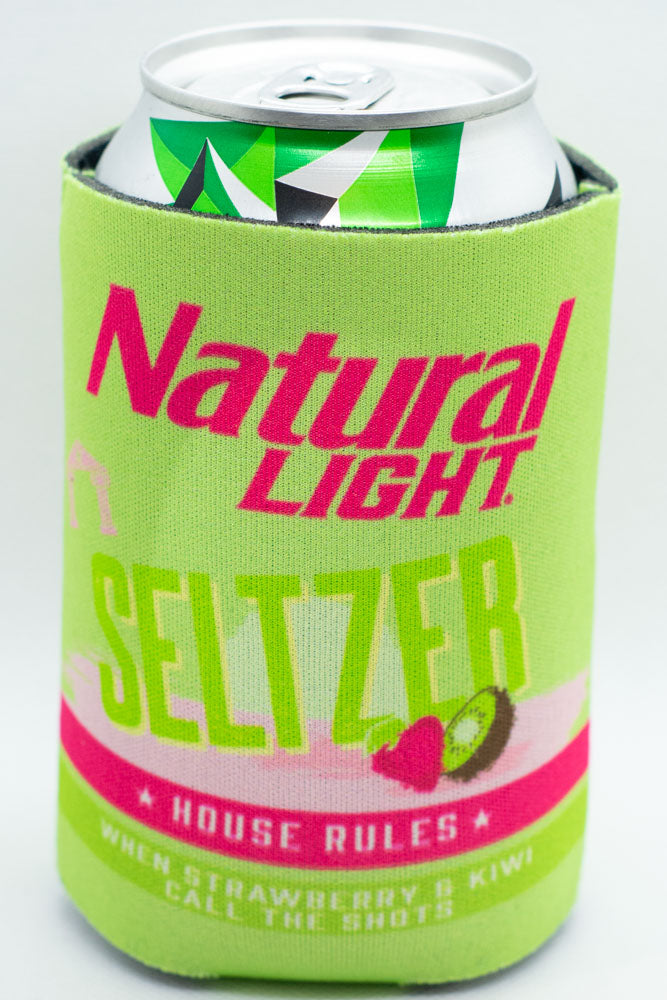 Natural Light Seltzer Koozie Fits 12 oz Aluminum Can Coozie House Rule