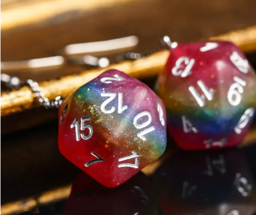 Dnd 2025 dice jewelry