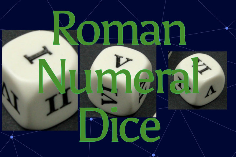 Roman Numeral Dice |