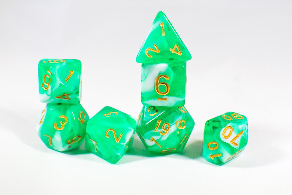 Unique D&D 7Dice Sets Poly Dice Sets BrycesDice