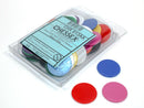 Pack of 50 Asst 22mm Opaque Bingo Chips
