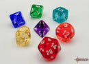 Prism Translucent GM & Beginner Player Polyhedral 7-Die Set