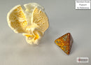 Glitter Gold/silver Mini-Polyhedral 7-Die Set (Mini Poly Release 3)