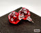 *Preorder* Stud Earrings Translucent Red Mini-Poly d20 Pair