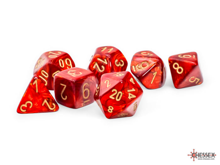 (Releases 8/28) 6-Pack of one of each of the new Mega-Hedral Dice Sets by Chessex