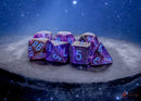 [preorder] Nebula Mega-hedral Nocturnal/blue Luminary 7-Die Set