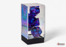 [preorder] Nebula Mega-hedral Nocturnal/blue Luminary 7-Die Set