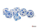 [preorder] Borealis Mega-hedral Icicle/light blue Luminary 7-Die Set