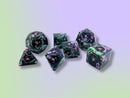 Void Nightmare 3d Printed Resin Polyhedral Set | 7-Dice Set