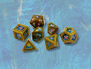 Heart for Art 3d Printed Resin Polyhedral Set | 7-Dice Set
