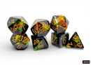 (Preorder) Brush Polyhedral Deep Forest/gold 7-Die Set