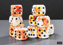 (Preorder)  Brush Sunrise/black 16mm d6 Dice Block (12 dice)