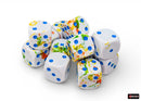 (Preorder) Brush Breezy/blue 16mm d6 Dice Block (12 dice)