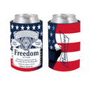 Freedom Budweiser Beer AB Cooler Fits 12 oz Aluminum Can Coozie America