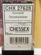 CHX 27628 16mm Block Borealis Smoke w/ Silver Pips Dice Set Chessex
