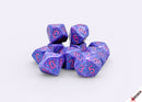 Preorder Speckled® PURPLE PASSION Chessex Speckled Dice  | 7-Dice / 16mm Block / 12mm / D10