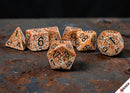 Preorder Speckled® RUST Chessex Speckled Dice | 7-Dice / 16mm Block / 12mm / D10