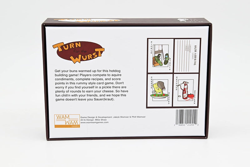 Turn for the Wurst – A Hotdog-Building Card Game