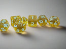 Sparkling Ember Translucent Dice Set: D&D Roleplaying Essentials