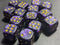 STAR 12mm Pearl Puple d6 | Small Dice with a Gold Star on the '1'