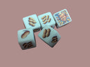 Jimmy Carter Dice | Printed d6 Dice w/ Peanuts and Carter - 39th President Tribute