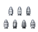 Bulletproof Fate: 7-Dice Bullet-Shaped RPG Resin Dice Set