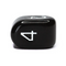 Black with White Ink Arch’d4 Die – Single d4 by Role 4 Initiative | Easy-to-Read Four-Sided RPG Dice