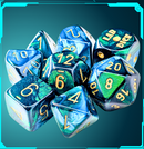 PREORDER Chessex Lab Dice™ 10 Six Color Six-Pack Polyhedral Dice Set Bundle