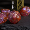 Sunset Nebula 7-Dice Acrylic Dice Set | Irregular Pattern Fill Dnd Dice