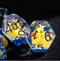 Sunglass Duck 7-Piece Polyhedral Dice Set – Chill Vibes Only DND Dice