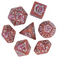 Dragon Script Emberglow: 7-Dice RPG Set – Copper with White Script Inks