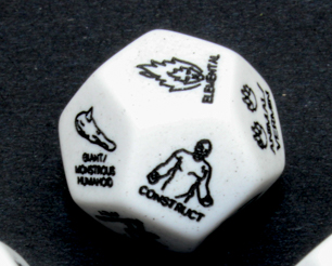 Monster d12 Dice – Random Creature Generator for D&D (sold per piece)