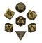 Runebound Mini Metal Dice Set with Storage Pendant – 7-Piece Micro dnd Dice (7mm-8mm)