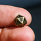 Runebound Mini Metal Dice Set with Storage Pendant – 7-Piece Micro dnd Dice (7mm-8mm)