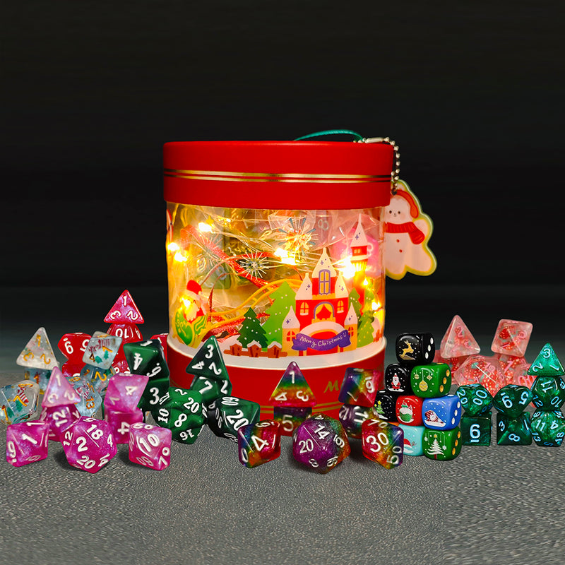 *preorder* Chirstmas Box | 7xDice Sets and 1x Christmas Pipped Set