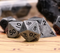 Basic Silver Mini Metal Dice Ancient Effect | (10mm to 15mm) 7-Dice Udixi RPG