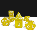 Sunny Horizon Pearl 7-Dice Set: D&D Roleplaying Essentials