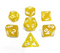 Sunny Horizon Pearl 7-Dice Set: D&D Roleplaying Essentials