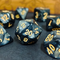 Obsidian Pearl 7-Dice Set: Refined Elegance for RPG Adventures