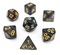 Obsidian Pearl 7-Dice Set: Refined Elegance for RPG Adventures